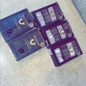 True Religion Boxer Breifs, Brand New, Still in Box. 4 PACK